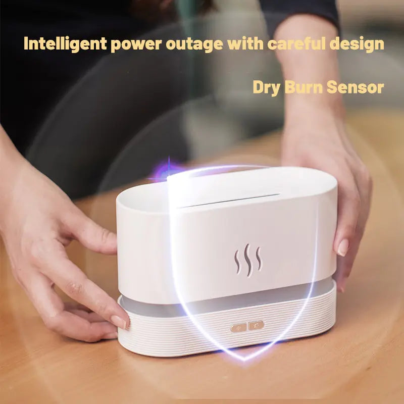 Ultrasonic Air Humidifier with LED Lighting